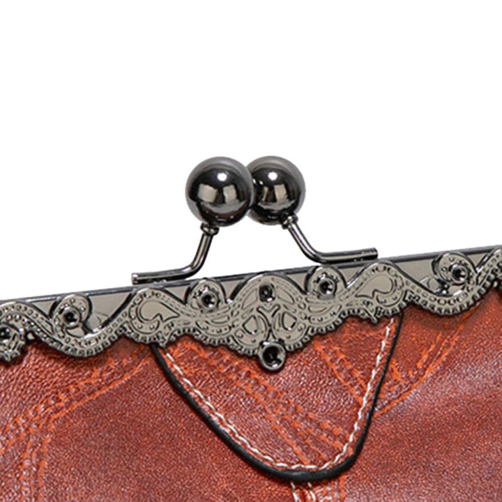 Mila - Torebka w stylu vintage zapinana na klapę