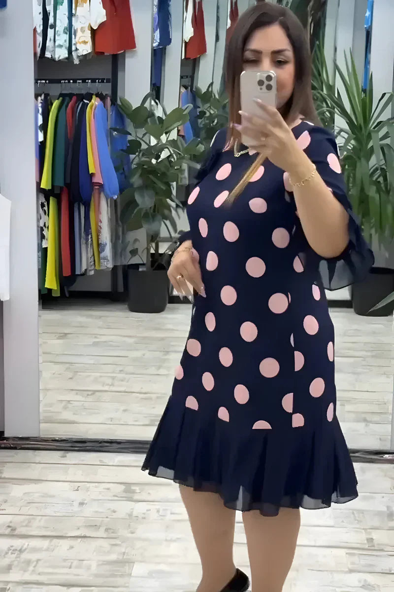 Danielle - Elegancka i wygodna sukienka midi