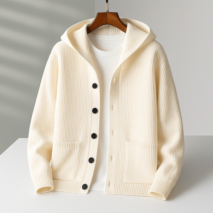 Teobald – Męski koronkowy kardigan