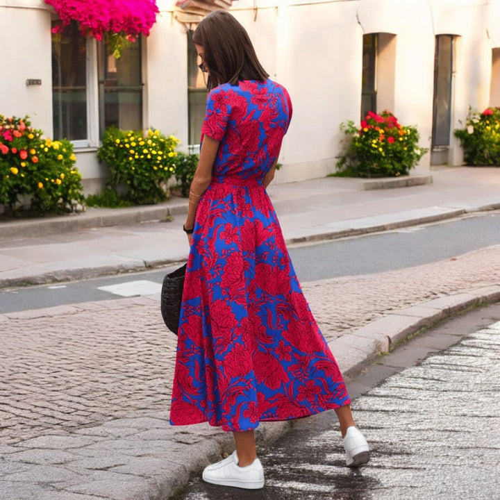 Aldona - Zwiewna i elegancka sukienka na każdą okazję