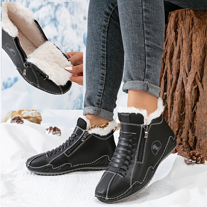 Aleksandra – Elegante Winterstiefeletten mit Wohlfühlkomfort