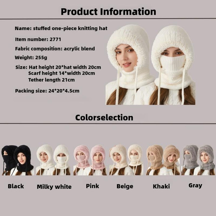 Czapka Beanie 3-w-1 dla Kobiet
