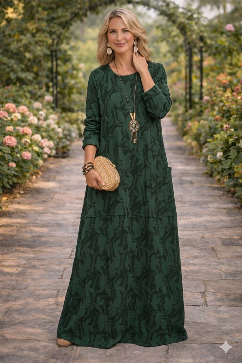 Amelia - Elegancka Sukienka Zimowa