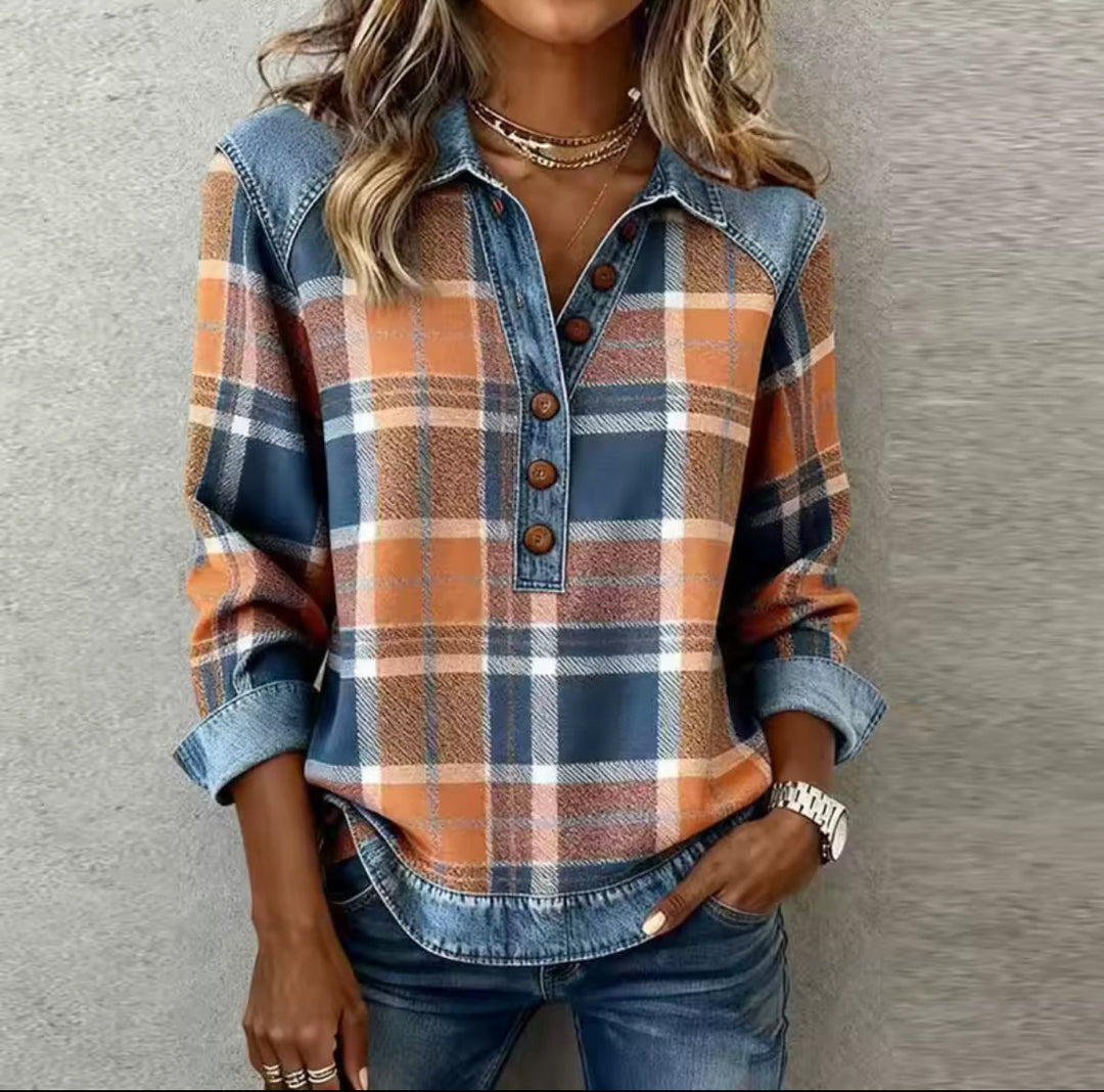 MARTYNA - STYLOWY SWETER Z NADRUKIEM