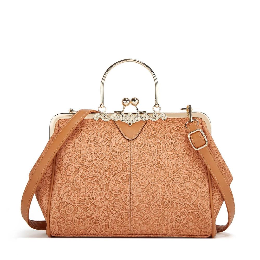 Mila - Torebka w stylu vintage zapinana na klapę