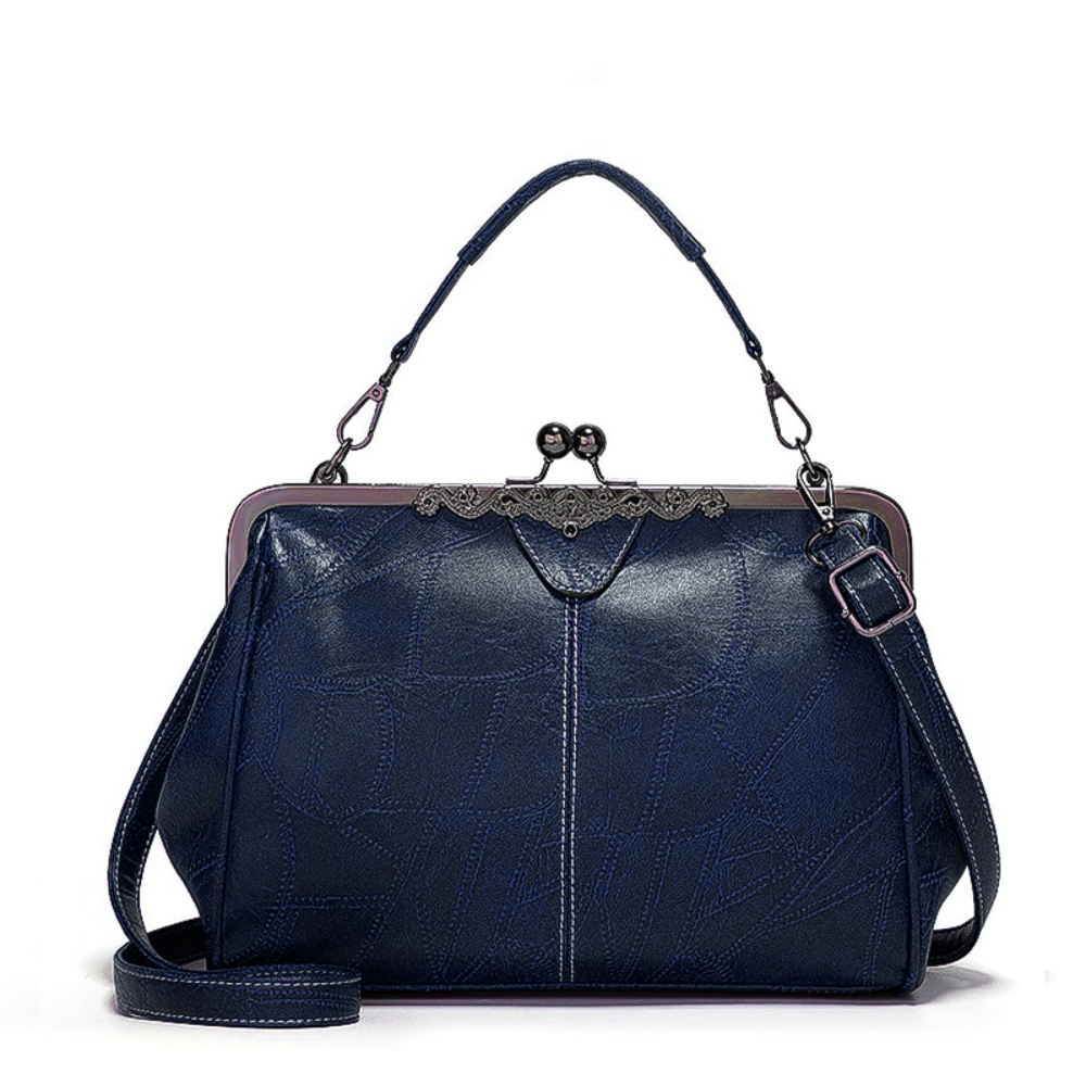 Mila - Torebka w stylu vintage zapinana na klapę