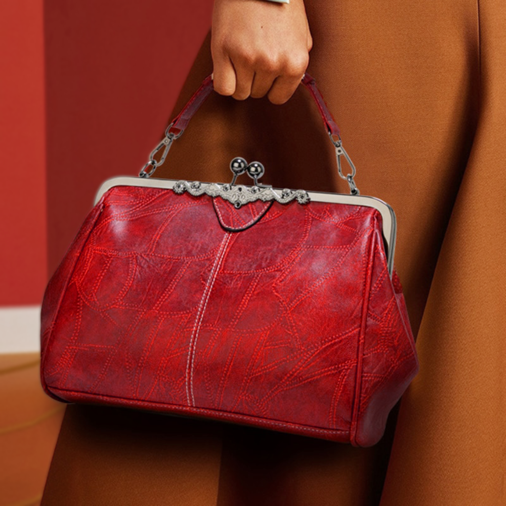 Mila - Torebka w stylu vintage zapinana na klapę