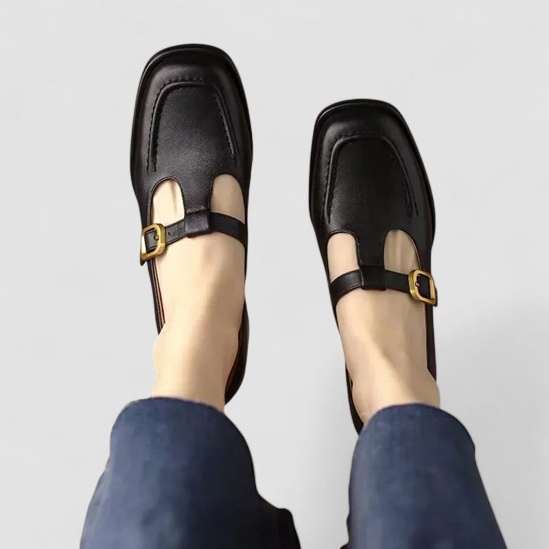 Kyrahnae - Ortopedyczne buty Mary Jane na pasku T