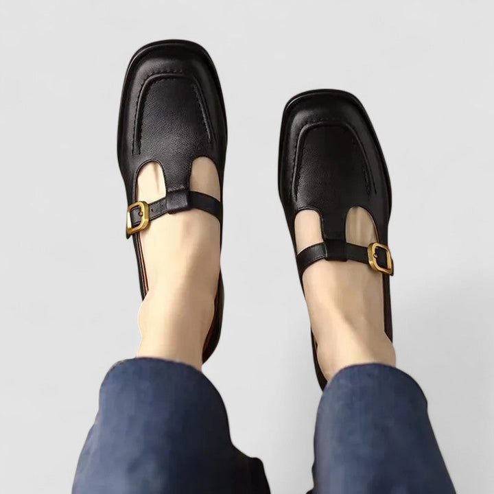 Kyrahnae - Ortopedyczne buty Mary Jane na pasku T