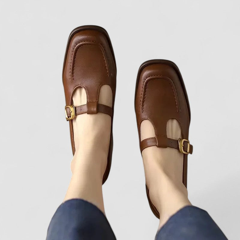 Kyrahnae - Ortopedyczne buty Mary Jane na pasku T