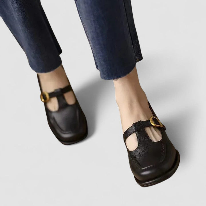 Kyrahnae - Ortopedyczne buty Mary Jane na pasku T