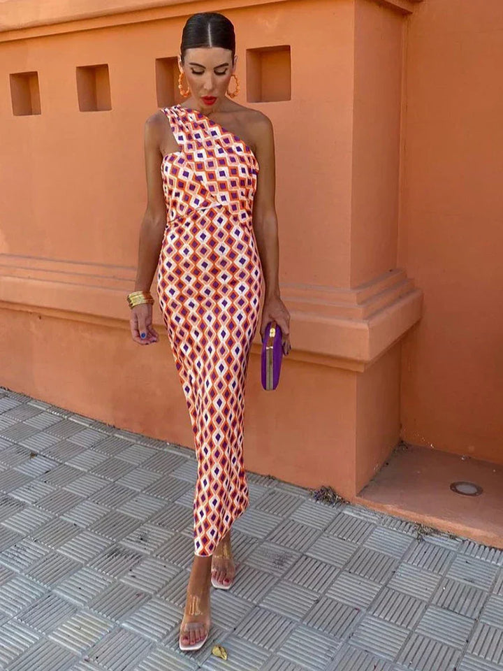 Anna - Elegancka Sukienka Midi