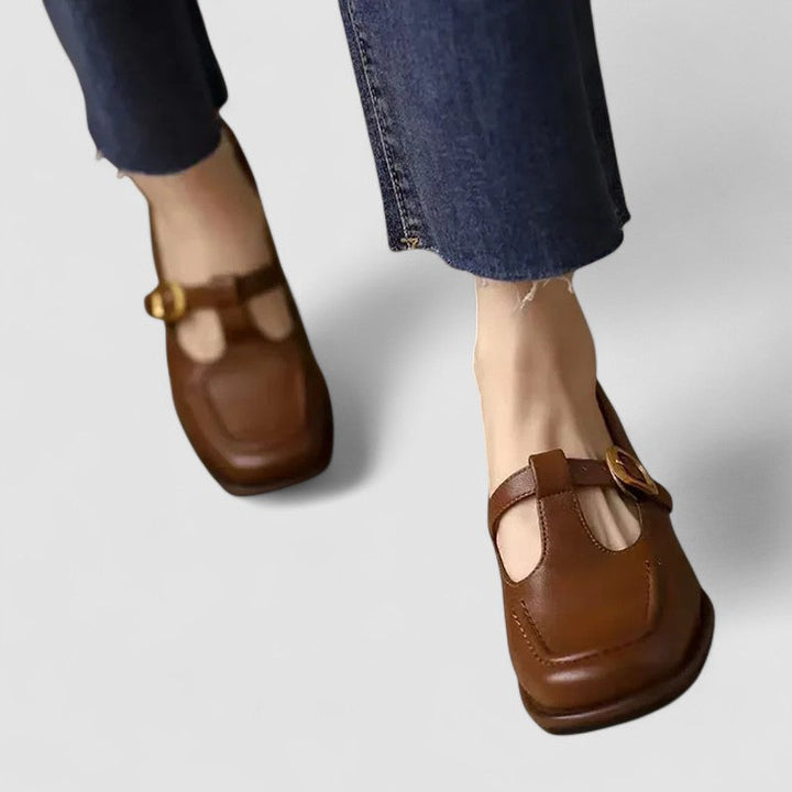 Kyrahnae - Ortopedyczne buty Mary Jane na pasku T