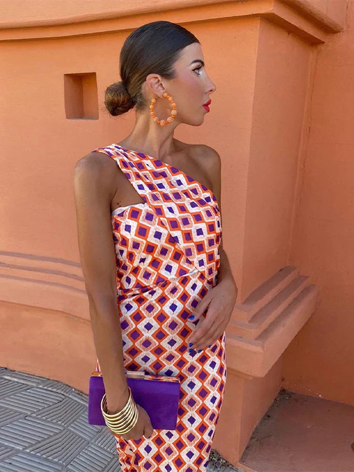Anna - Elegancka Sukienka Midi