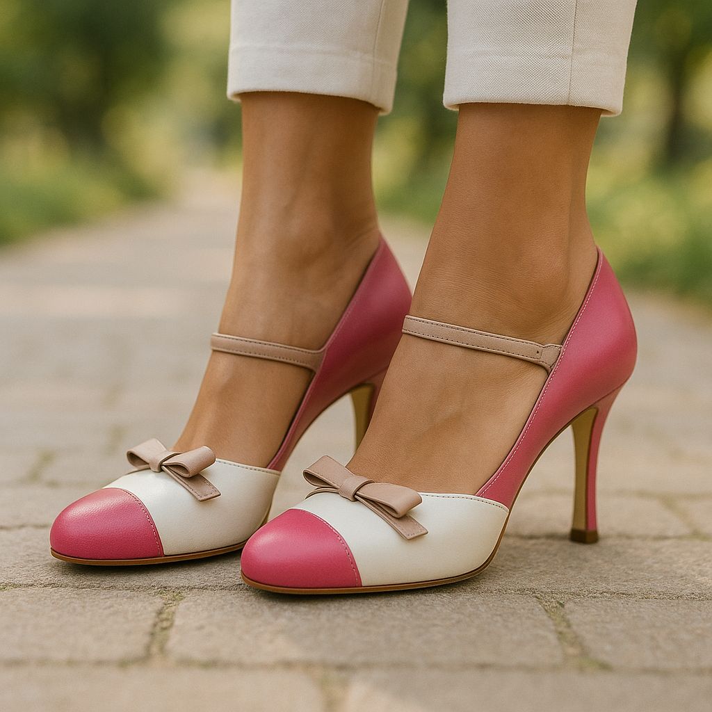 Amanda - Sandały z Eleganckim Obcasem