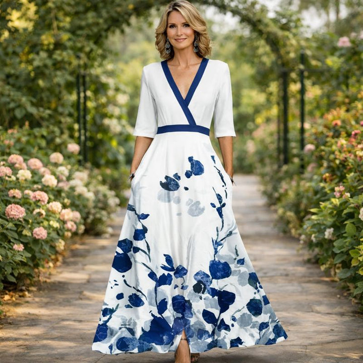Roksana - Elegancka Sukienka Maxi