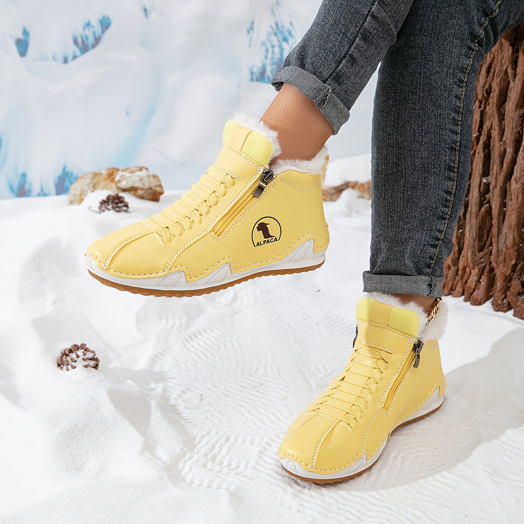 Aleksandra – Elegante Winterstiefeletten mit Wohlfühlkomfort