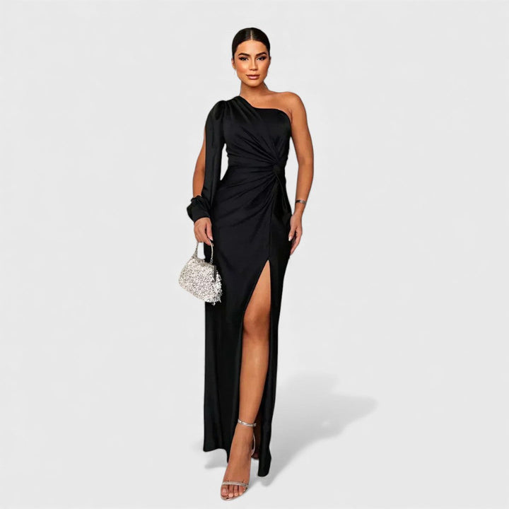 Katarzyna - Elegancka sukienka maxi na wieczór