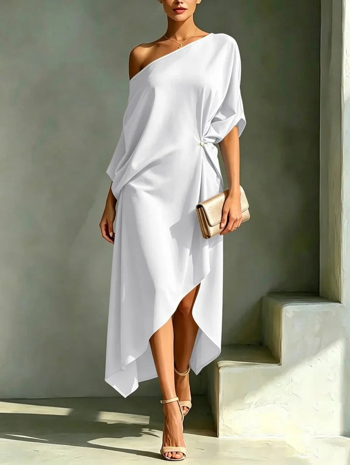 Natalia - Elegancka asymetryczna sukienka