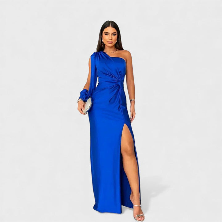 Katarzyna - Elegancka sukienka maxi na wieczór