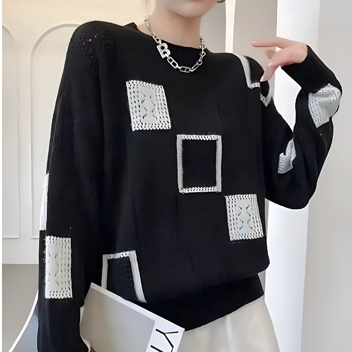 Zofia - Elegancki sweter z dzianiny