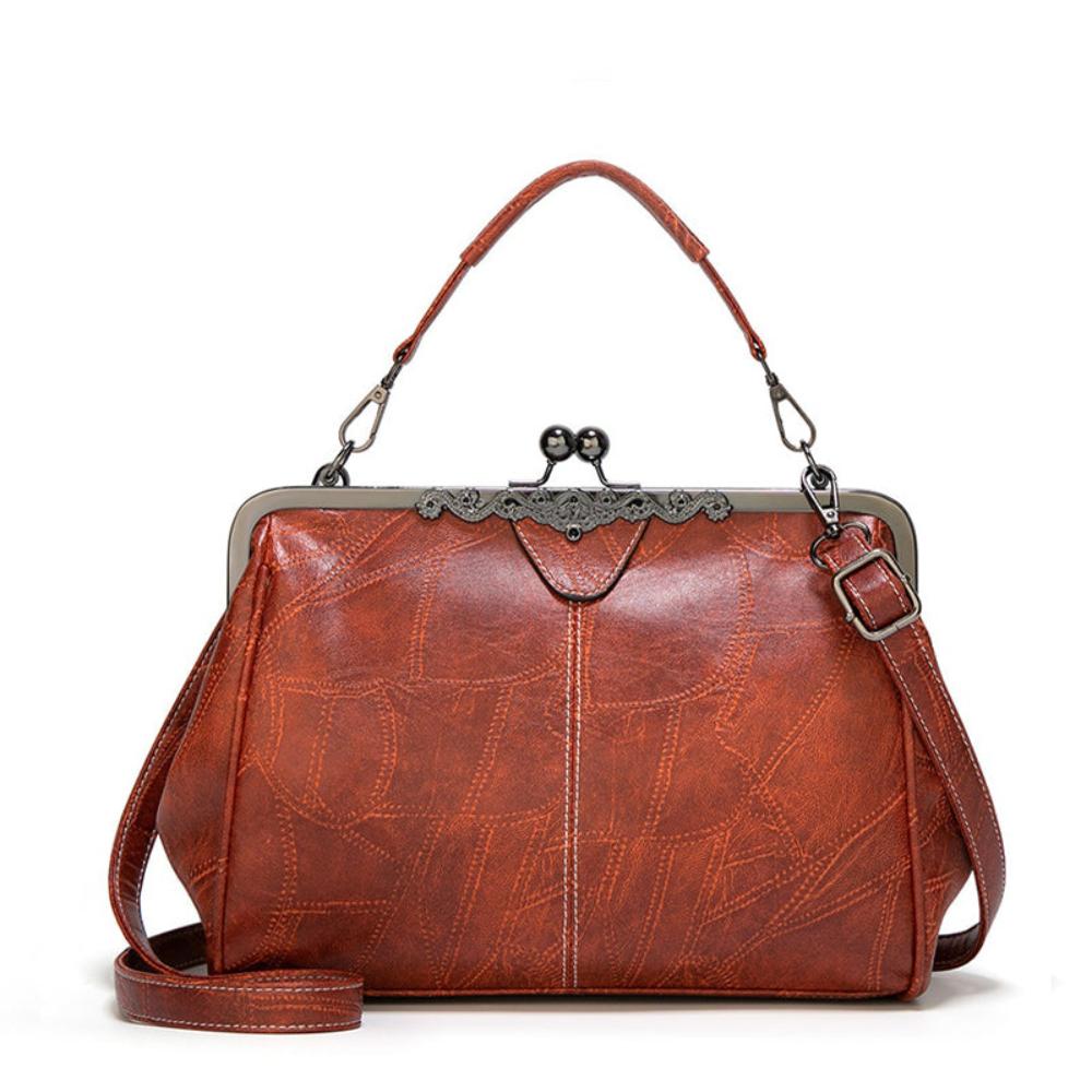Mila - Torebka w stylu vintage zapinana na klapę