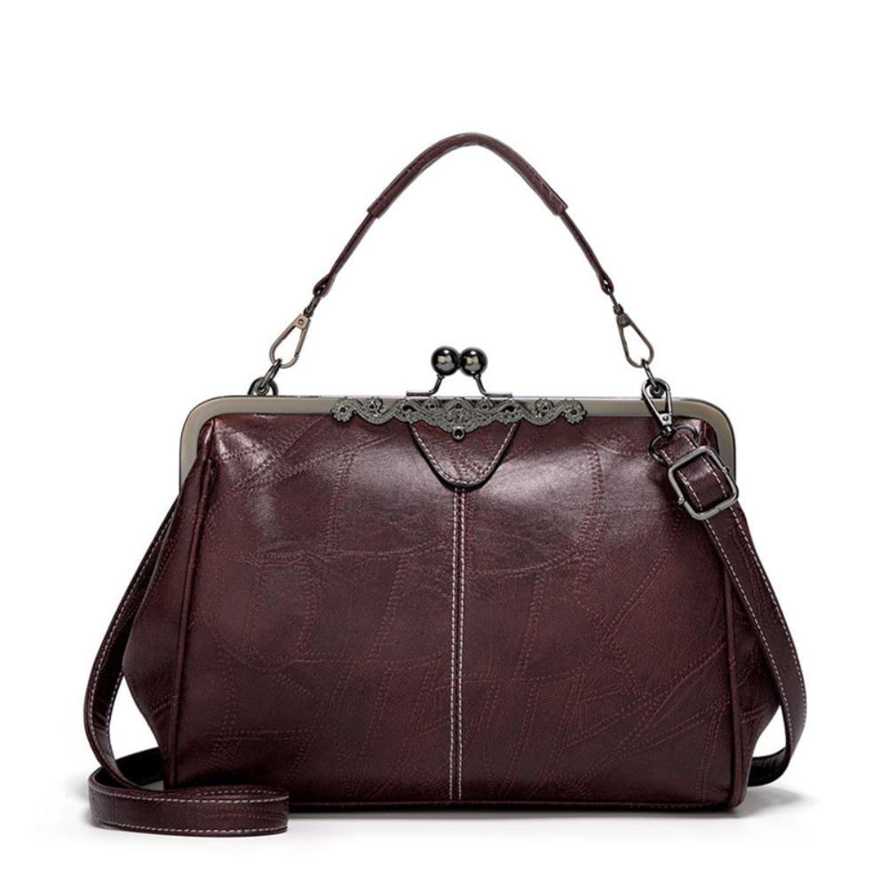 Mila - Torebka w stylu vintage zapinana na klapę
