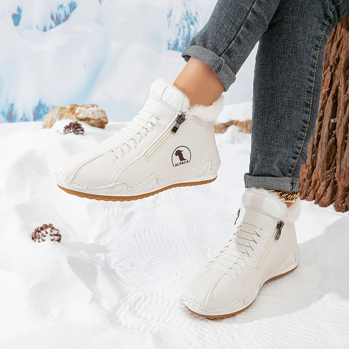 Aleksandra – Elegante Winterstiefeletten mit Wohlfühlkomfort