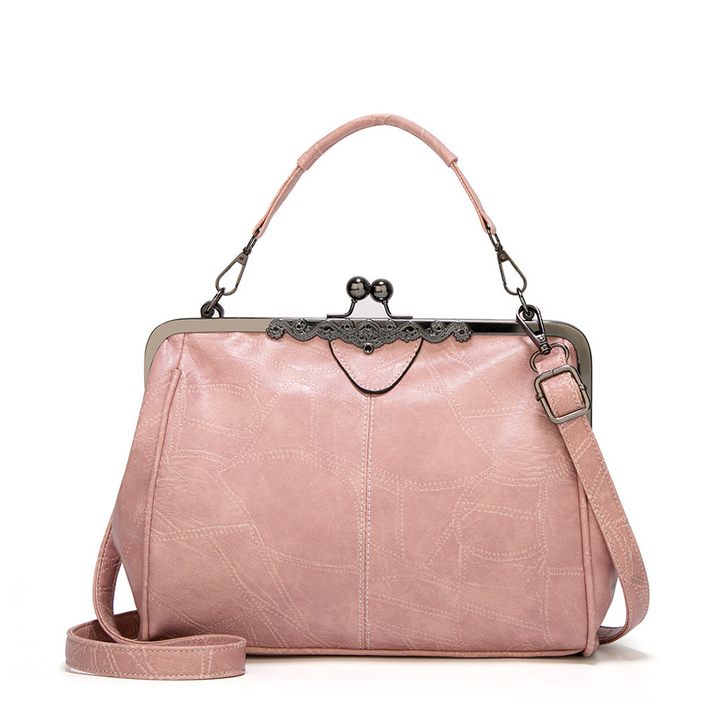 Mila - Torebka w stylu vintage zapinana na klapę