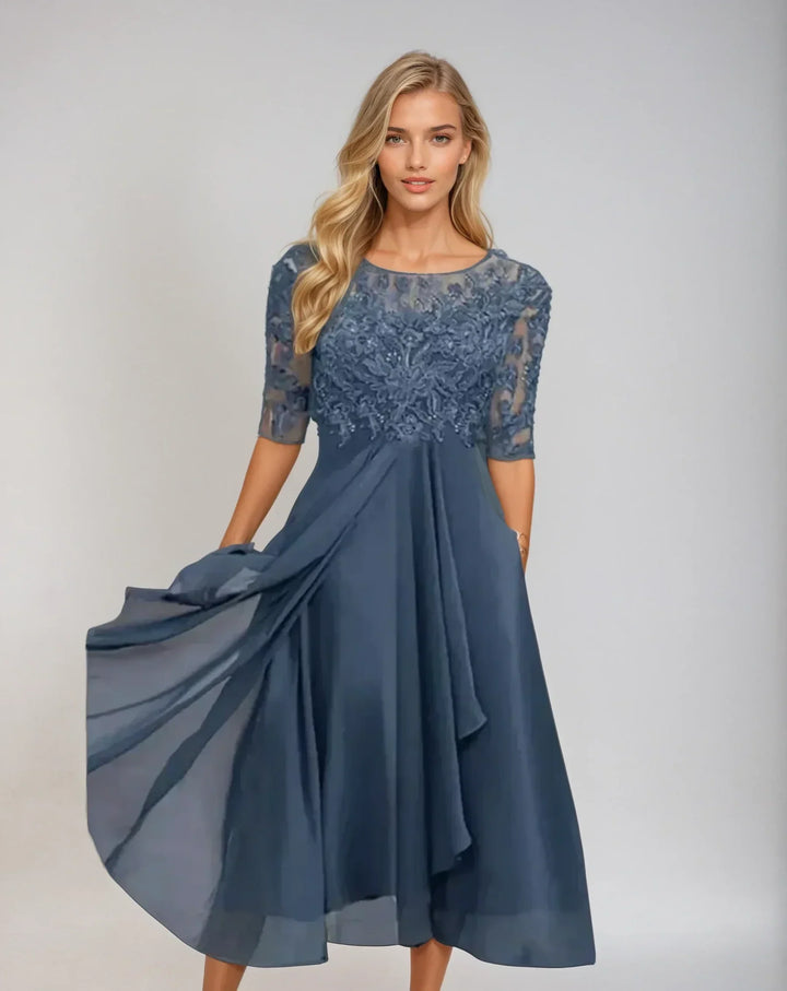 Zdzislawa - Elegancka sukienka koronkowa na specjalne okazje