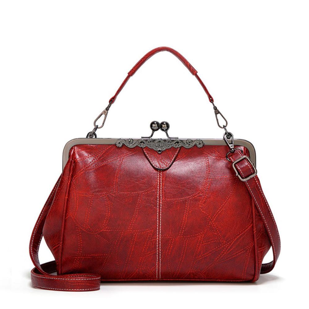 Mila - Torebka w stylu vintage zapinana na klapę